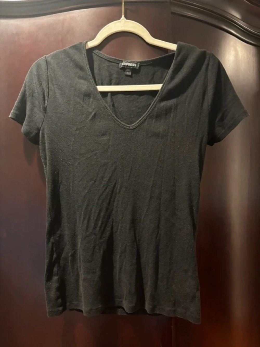 Express Women's Black T-shirt